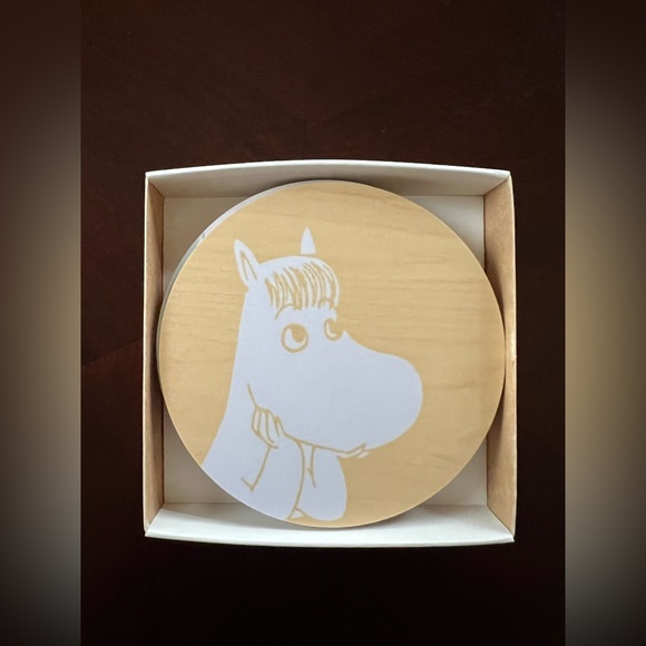 Moomin Coasters Set of 4 by Muurla Multicolor - Picture 4 of 5